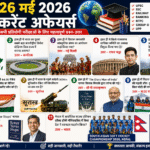 26 मई 2026 करेंट अफेयर्स | Daily Current Affairs in Hindi