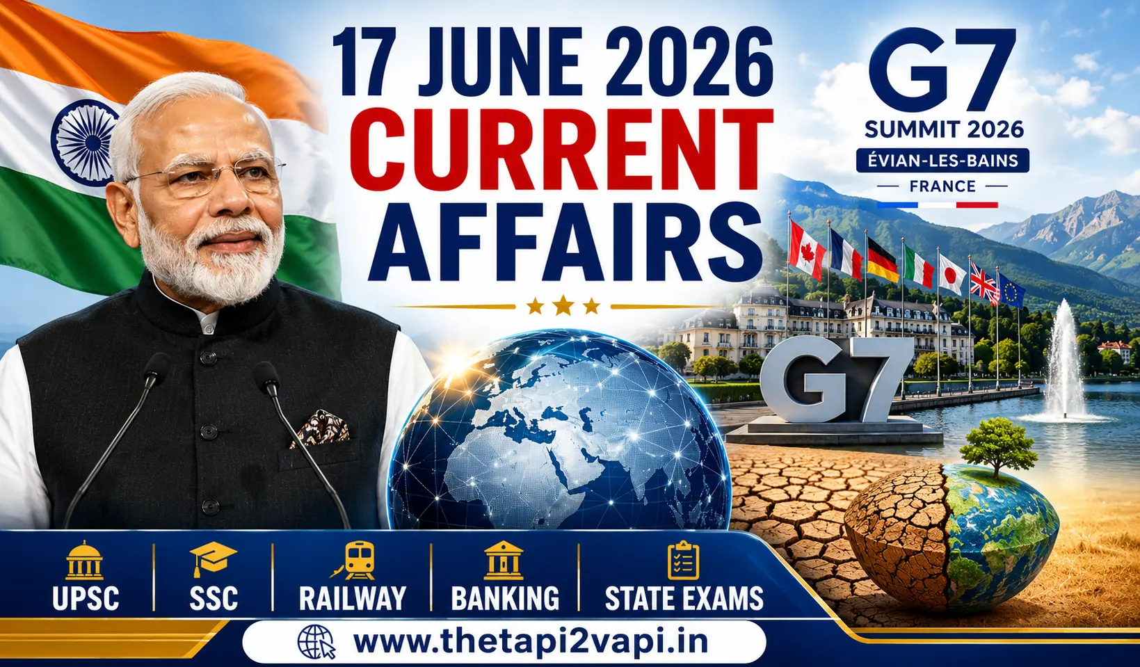 17 June 2026 Current affairs in Hindi | Daily current affairs