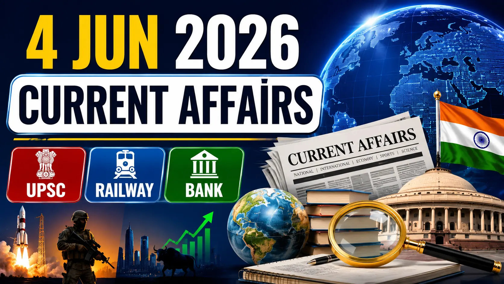 4 jun 2026 current Affairs