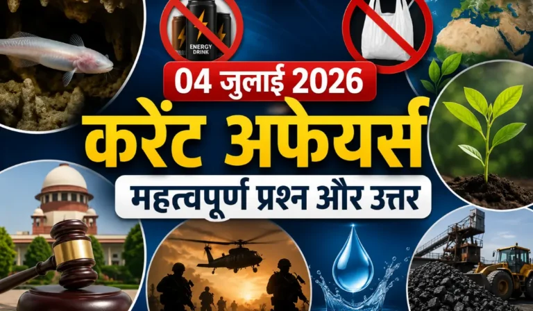 04 july 2026 Current Affairs in Hindi